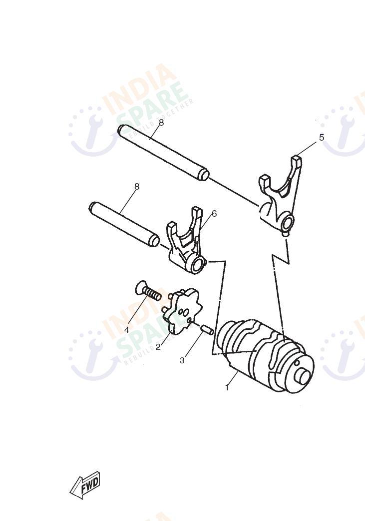 SHIFT CAM FORK